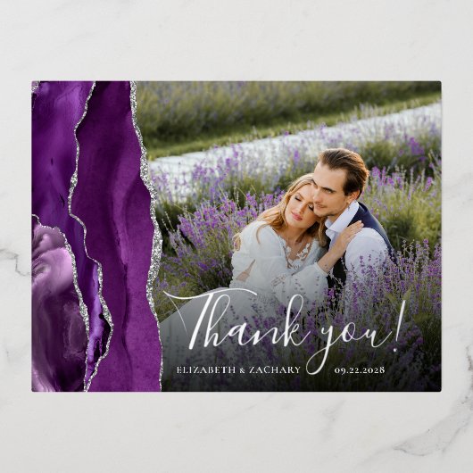 folie uitnodiging briefkaart (Voorkant)