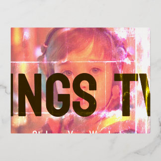 folie uitnodiging briefkaart