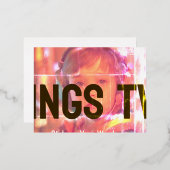 folie uitnodiging briefkaart (Voorkant / Achterkant)