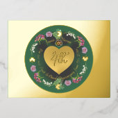 folie uitnodiging briefkaart (Voorkant)