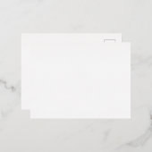 folie uitnodiging briefkaart (Voorkant / Achterkant)