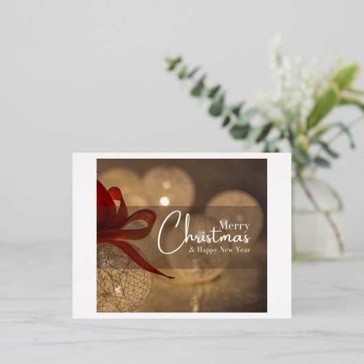 folie uitnodiging briefkaart (Staand Voorkant)