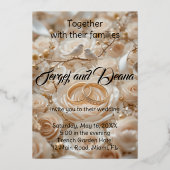 Folie-uitnodiging Folie Uitnodiging (Voorkant)