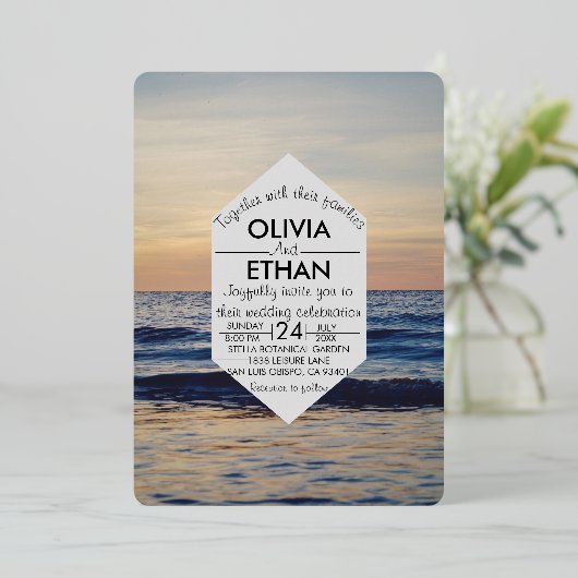 Folie uitnodiging voor het uitzenden van het zwems (Staand Voorkant)