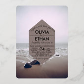 Folie uitnodiging voor het uitzenden van zeehonden (Voorkant)