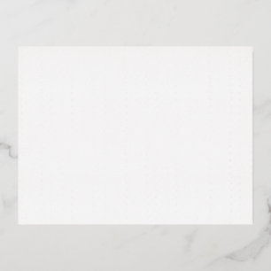 Folie uitnodigingsansichtkaart uitnodiging briefkaart