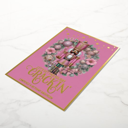 Folie Vakantiekaart Folie Feestdagenkaart (Gedraaid)