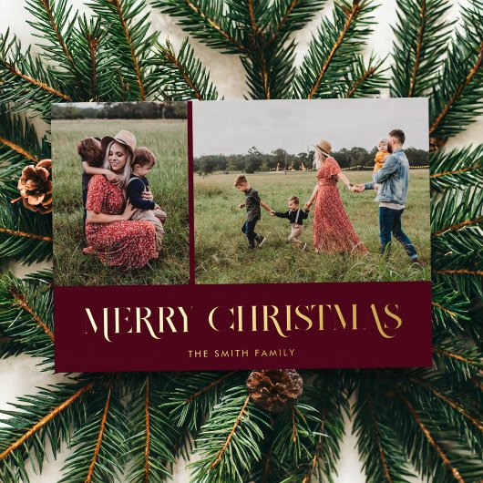 Folie Vakantiekaart Folie Feestdagenkaart