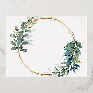 Folie Vakantiepagskaart Feestdagen Briefkaart