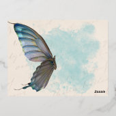 Folie Vakantiepagskaart Folie Feestdagen Briefkaart (Achterkant)