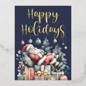 Folie Vakantiepagskaart Folie Feestdagen Briefkaart (Voorkant)