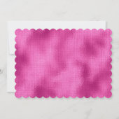 Folie van Fuschia met uitnodiging voor een open ha (Achterkant)