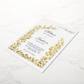 Folie van het verbloemde ventilatorlegering uitnodiging (Gedraaid)