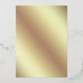 Folie van Mardi Gras Quinceañera Uitnodiging (Achterkant)