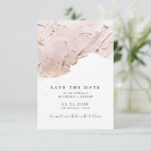 folie van roos goud met textuur Foto Opslaan Datum Kaart (Staand voorkant)