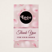 Folie ventilatorbenzine Faux pakket invoegen Visitekaartje (Voorkant)