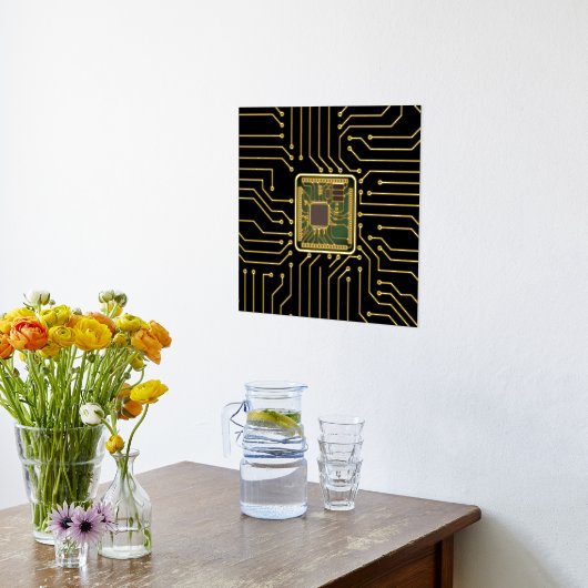 Folie voor computerchip afdrukken (Laag (Keuken))