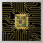 Folie voor computerchip afdrukken (Voorkant)