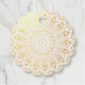 folie voor goudbaldolieten bedankjes labels (Voorkant)