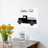  Folie voor het trekken van vrachtwagens Tekst Pos Afdrukken (Laag (Keuken))