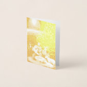 Folie voor prettige kerstbevallingen folie kaarten (Voorkant)