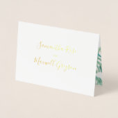 Folie voor uitnodiging tot Tropische Waterverf (Voorkant)