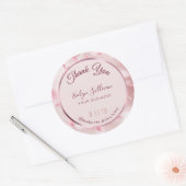 Folie voor ventilator Petals Faux Ronde Sticker (Envelop)