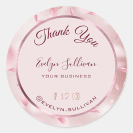 Folie voor ventilator Petals Faux Ronde Sticker