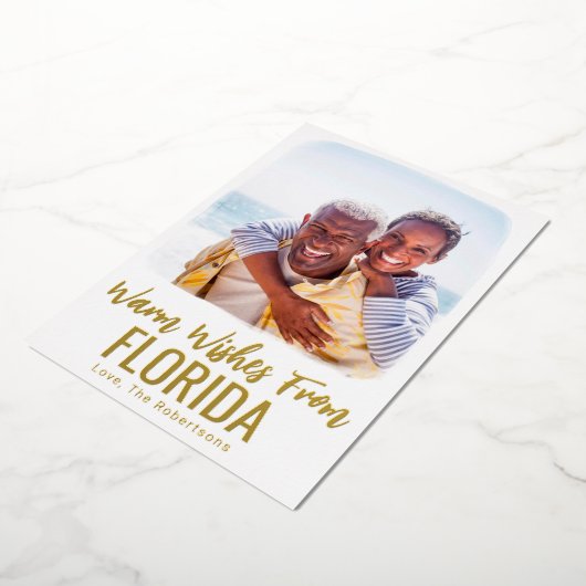 Folie voor Waterverf van familieband kerstkaart Folie Feestdagenkaart (Gedraaid)