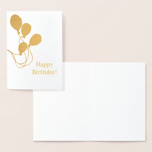 Folieballonboeket Gefeliciteerd Verjaardag Folie Kaarten (Display)