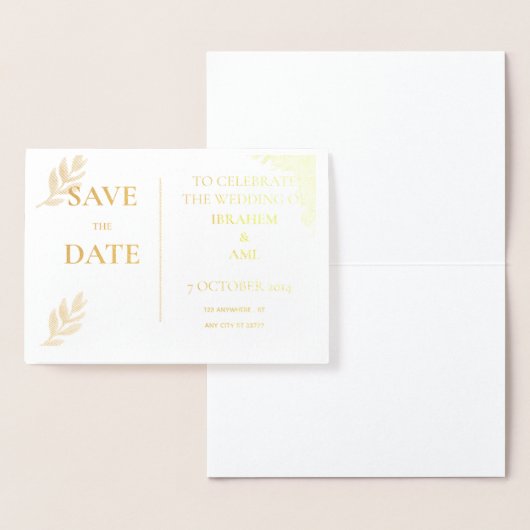 Foliekaart Folie Kaarten (Display)