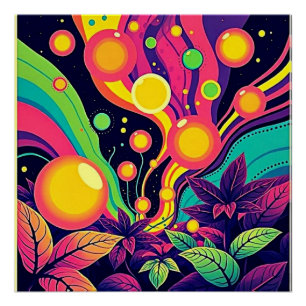 Foliën die sporen vrijgeven 5 perfect poster