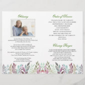 Foliereservicefraferprogramma voor waterkleurstof flyer (Achterkant)