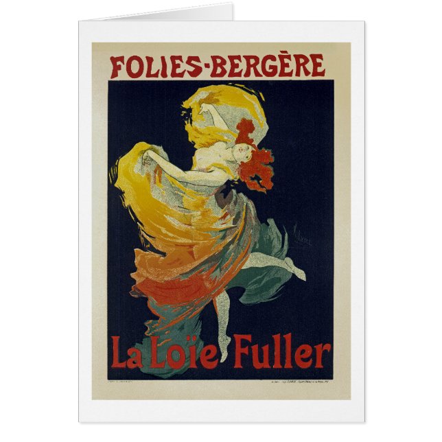 Folies Berger ~ La Loie Fuller (Voorkant)