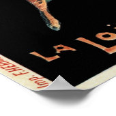  FOLIES BERGERE Art Nouveau Women gaan omhoog Poster (Hoek)