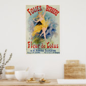 Folies Bergère "Fleur de Lotus" Reclame 1893 Poster (Keuken)