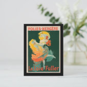 Folies-Bergere Frans Poster Briefkaart (Staand voorkant)