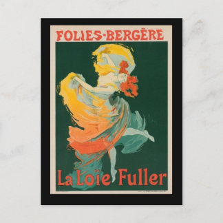 Folies-Bergere Frans Poster Briefkaart