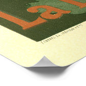 Folies Bergere La Loie Fuller  AD Poster (Hoek)