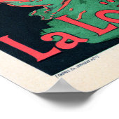 FOLIES BERGERE La Loie Fuller Jules Cheret Poster (Hoek)