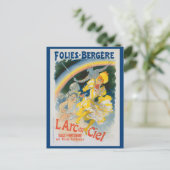 Folies Bergère - L'arc en ciel - Chéret Briefkaart (Staand voorkant)