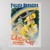 Folies Bergère - L'arc en ciel - Jules Chéret 1893 Poster (Voorkant)