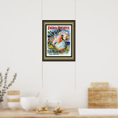 Folies Bergere~Le Miroir~Pantomime Rene Maizeroy~ Poster (Keuken)