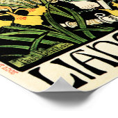 FOLIES BERGERE Liane De Pougy France Cabaret Dance Poster (Hoek)