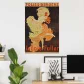 Folies-Bergère-poster Poster (Thuiskantoor)