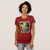 Folies Bergère red T T-shirt (Voorkant volledig)