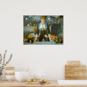 Folies-Bergere van Edouard Manet Poster (Keuken)