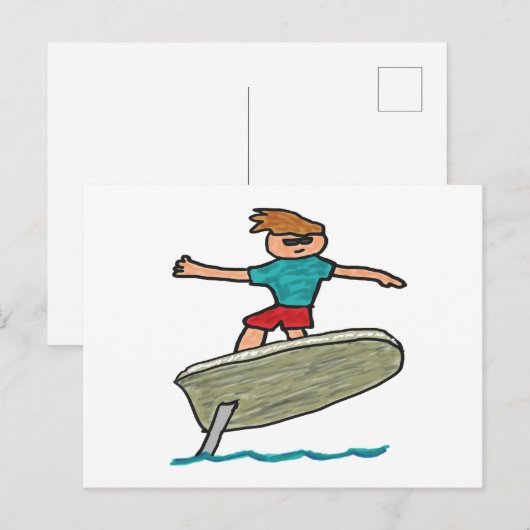 Folievluchten Briefkaart (Voorkant / Achterkant)