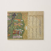 Folio 39, een tuinscène uit de 'Bustan of Sa'd' Legpuzzel (Horizontaal)