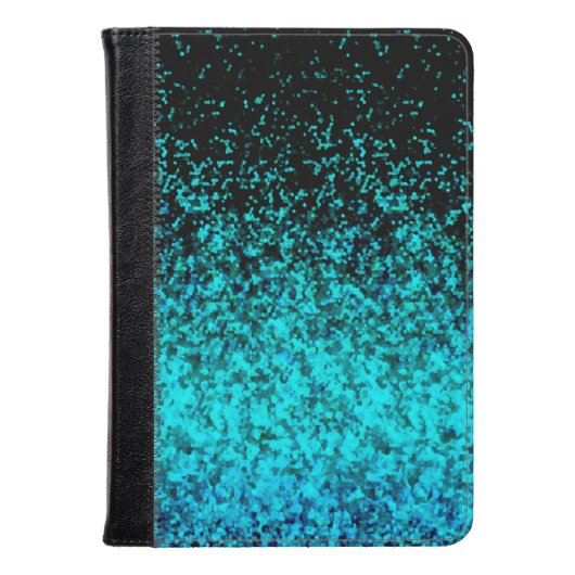 Folio Hoesje Kindle Fire Glitter Dust Background (Voorkant gesloten)